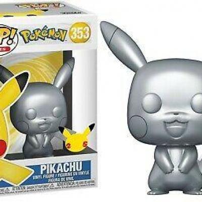 Pikachu silver funko pop 353 pokemon 1200x