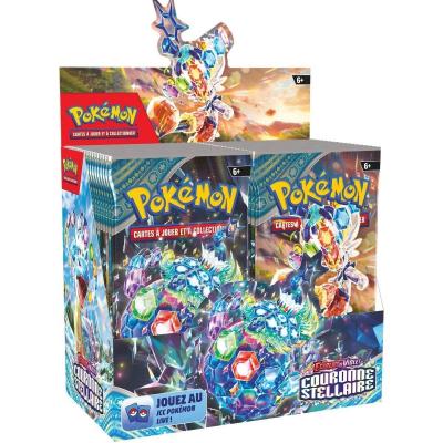 Pokemon display boite de 36 boosters ecarlate et violet couronne stellaire sv7 ev07 fr 66a787eaa18b6